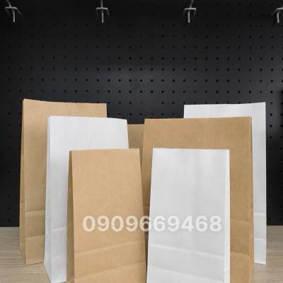 TÚI GIẤY KRAFT ĐỰNG BÁNH MÌ, BÁNH NGỌT CHO TIỆM BAKERY